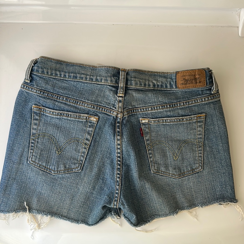 Levi’s 515 cut Offs Denim Shorts Sz 6